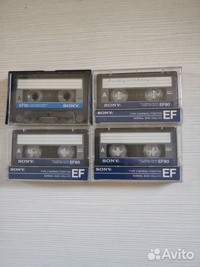 Аудиокассеты Sony EF90, Япония