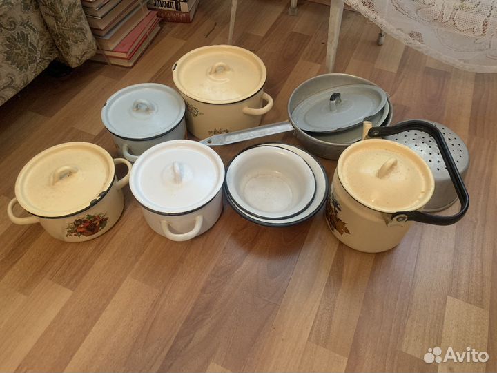 Набор кастрюль из нержавеющей стали