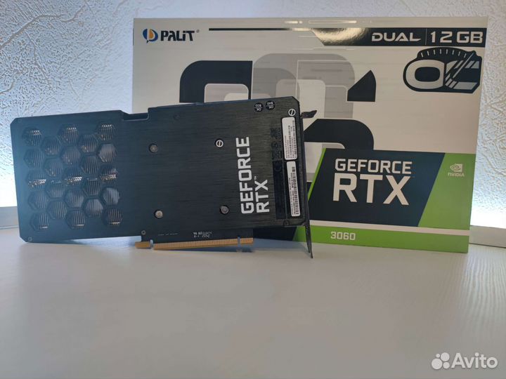 Видеокарта RTX 3060 Palit Dual OC 12Gb на гарантии