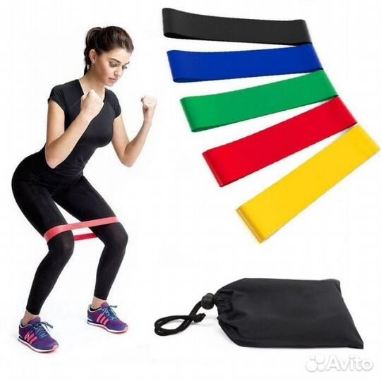 Фитнес резинки (5 шт)
