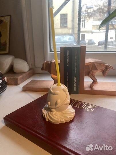 Пасхальное яйцо гипс