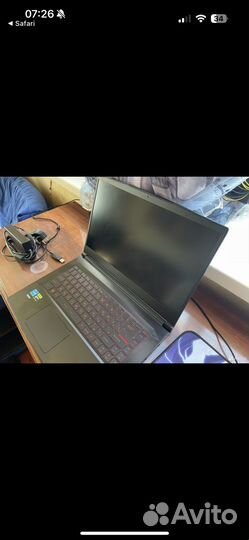 Игровой ноутбук msi gf63 i5/RTX2050/16GB