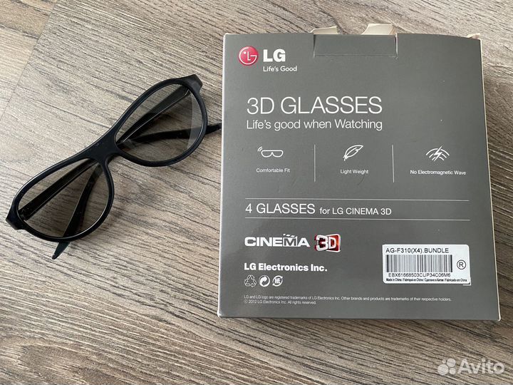 3D очки LG