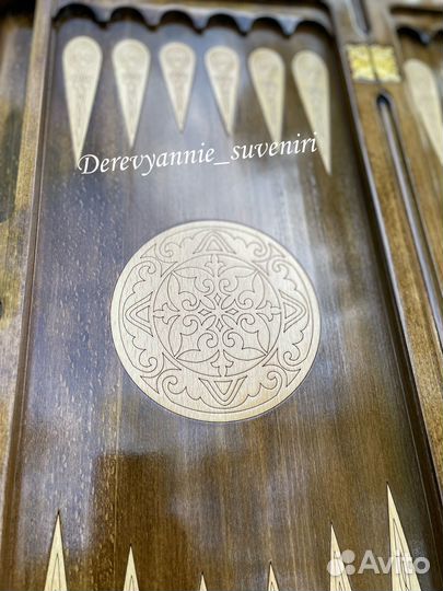 Шахматы шашки нарды 3в1