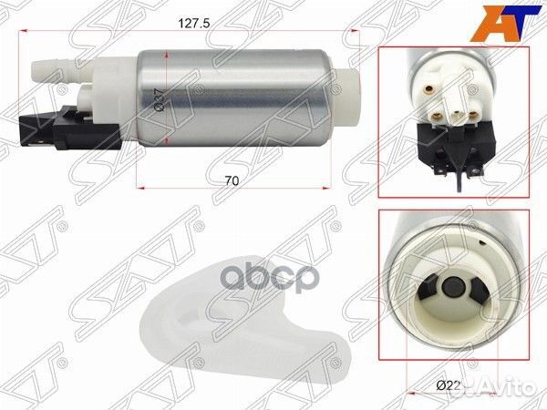 Топливный насос citroen C4/C5/berlingo/peugeot3