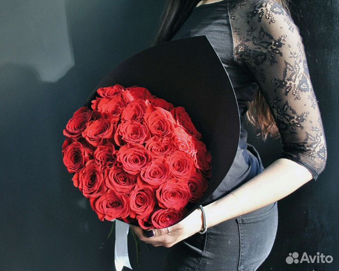 Цветы розы букет