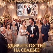 Видеоролик из фотографий - юбилеи, свадьба, память, Петропавловск