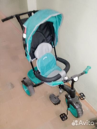 Детский велосипед с ручкой бу