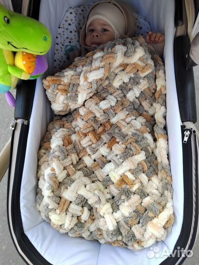 Плед детский ручной работы