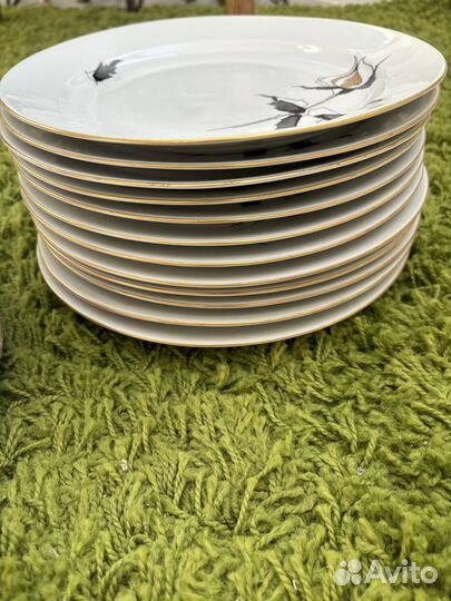 Набор посуды 24 персон ГДР фарфор
