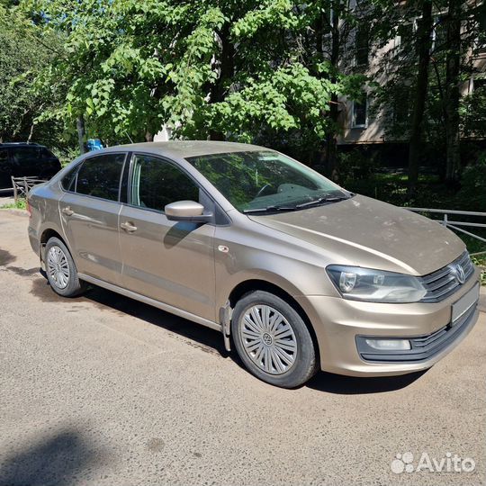 Volkswagen Polo 1.6 AT, 2016, 139 800 км