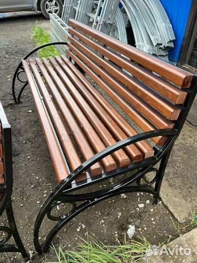 Скамейка лавочка садовая