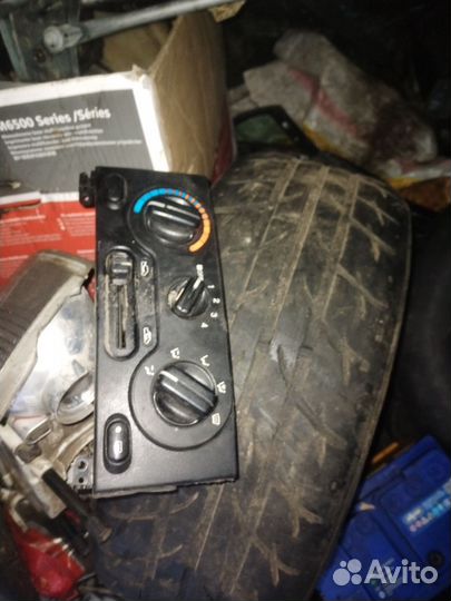 Блок переключения печки lanos