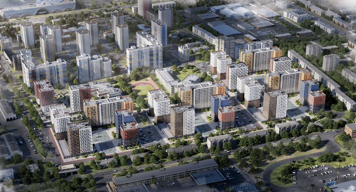 3-к. квартира, 72,4 м², 4/15 эт.