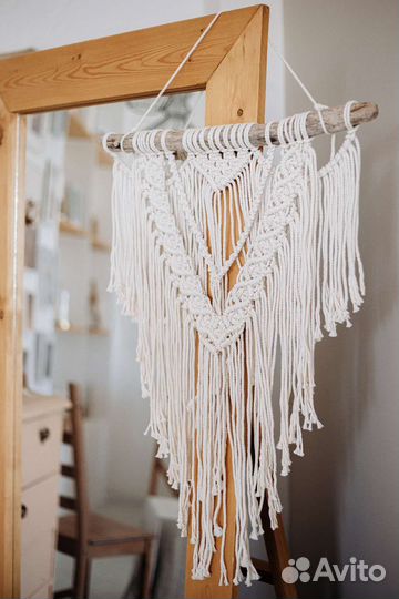 Настенное панно макраме