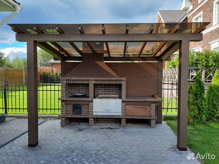 Сборный барбекю комплекс В наличии