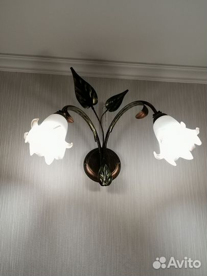 Люстра потолочная бу