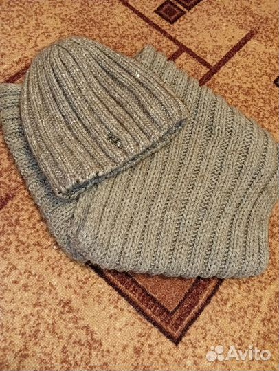 Шапка вязанная женская