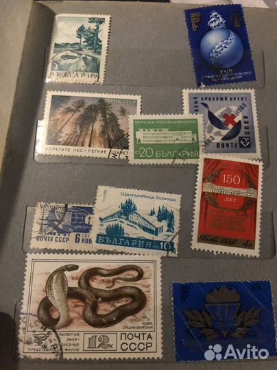 Коллекция почтовых марок СССР