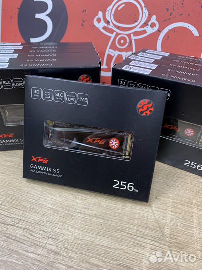 Новый SSD M.2 2280 XPG Gammix S5 256Gb