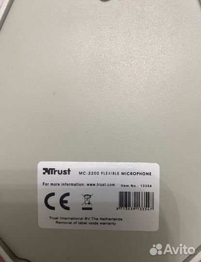 Микрофон trust MC-2200