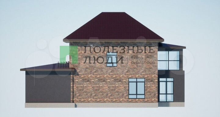 Коттедж 230 м² на участке 6,3 сот.