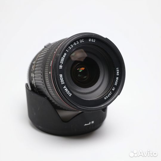 Объектив Sigma 18-200mm F3.5-6.3 DC Macro для Cano