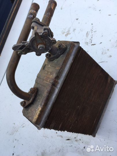 Радиатор печки латунный на классику