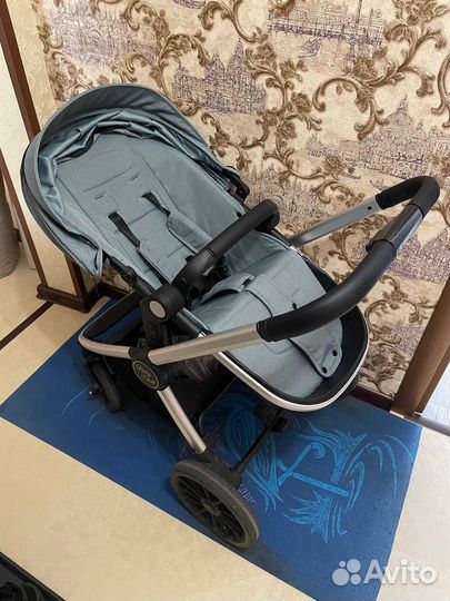 Коляска модульная 2в1 Baby shell BBS зелёный