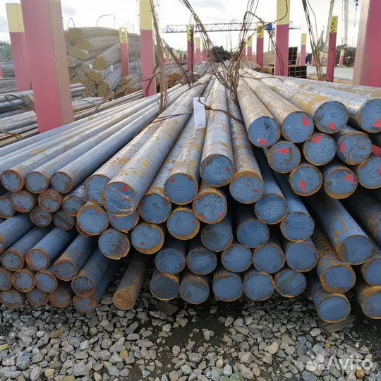 Горячекатаный круг из конструкционной сортовой стали 110, марка Ст45