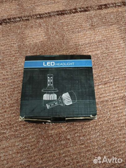 LED лампочки на авто H7