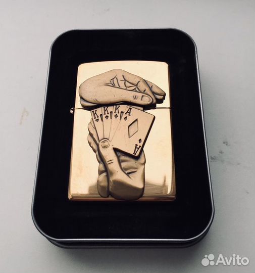 Zippo Barrett Smythe Full House Surprise Lighter