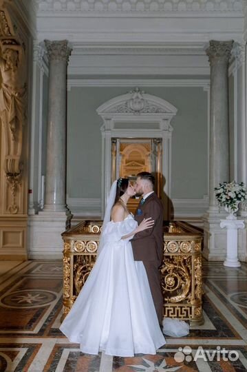 Свадебное платье пышное