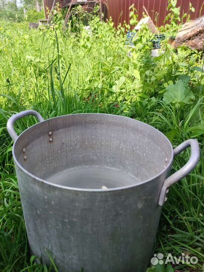 Кастрюля алюминиевая 20 литров СССР