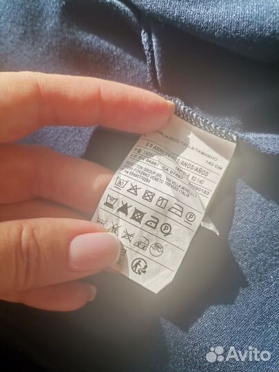 Школьный пиджак для девочки 140 синий