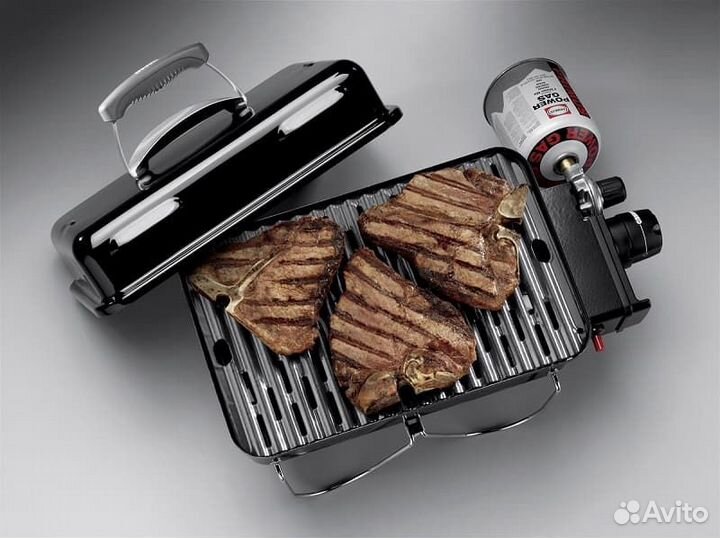 Гриль газовый Weber Go-Anywhere, черный