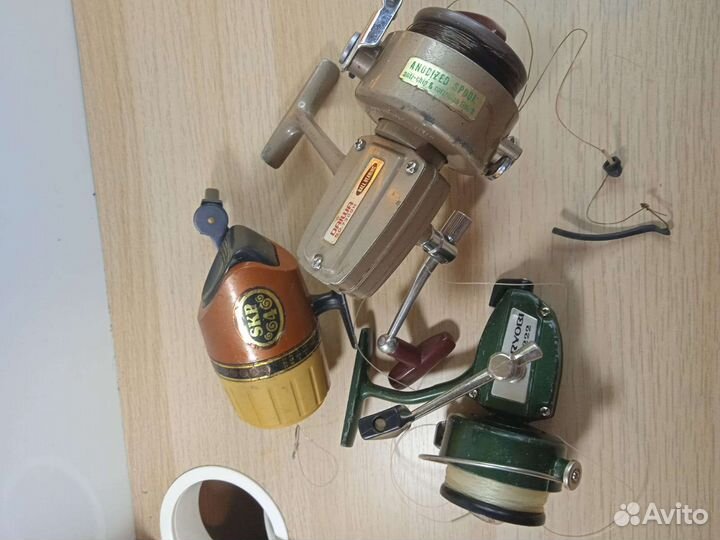 Катушки для спиннинга СССР