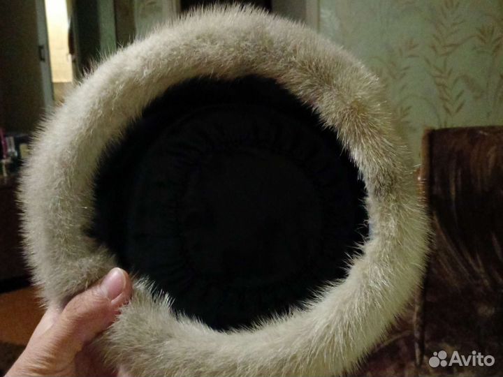 Шапка норковая женская