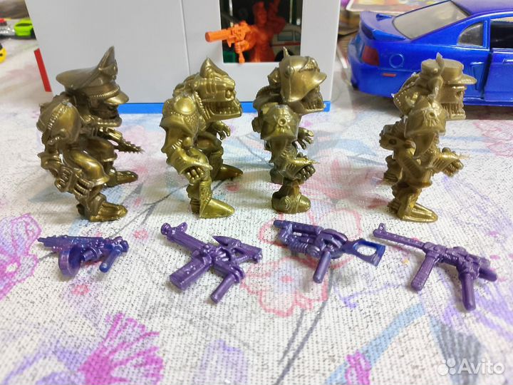 Фобосы/Пиночеты Робозвери 90х Оригинал с оружием