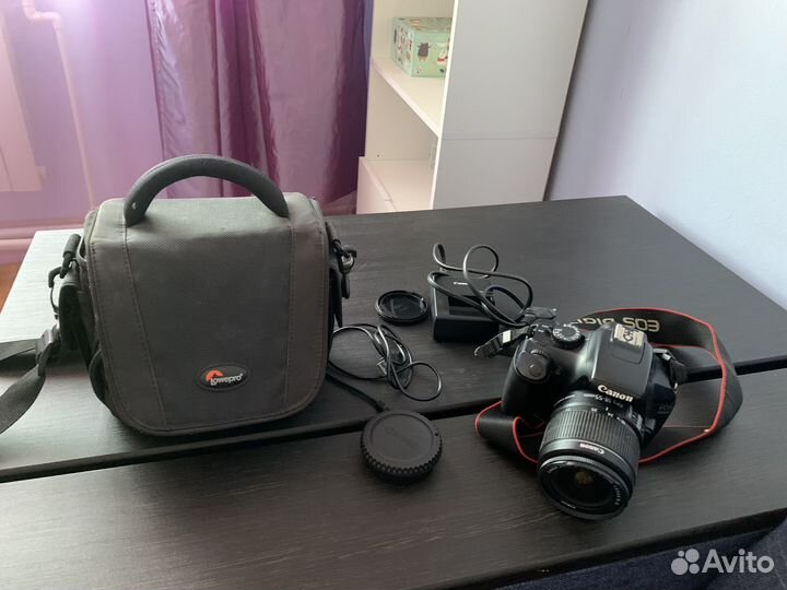 Зеркальный фотоаппарат canon eos 1100d