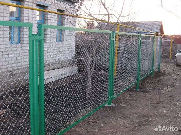 Металлический забор доставка