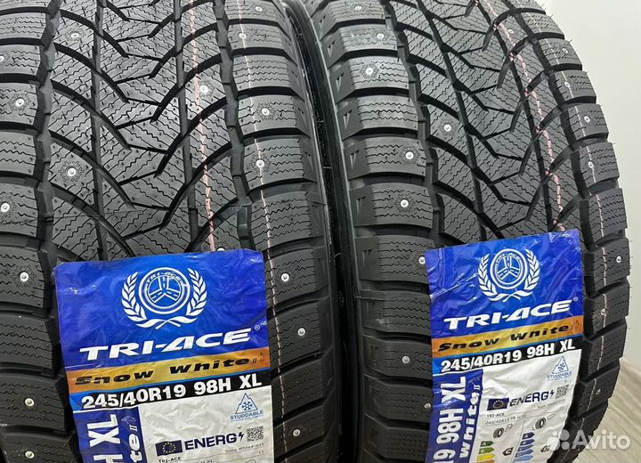 Tri Ace Snow White II 245/40 R19 и 275/35 R19 47J