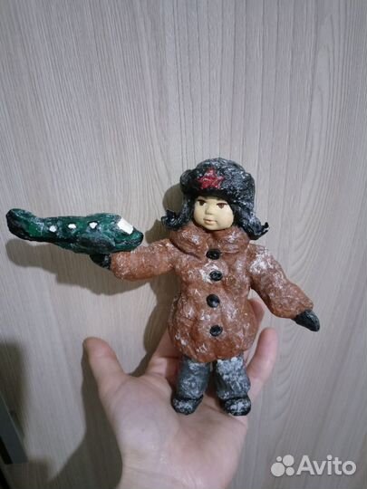 Коллекционная фигурка из ваты