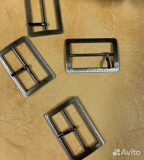 Пряжка прямоугольная 60*45 под черный никель