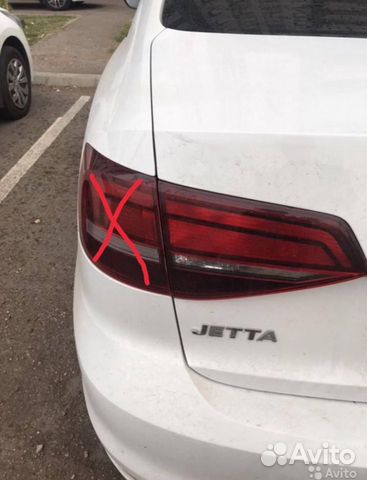 Фара задняя jetta