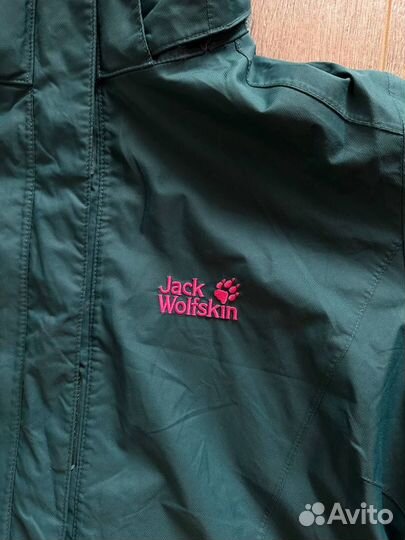 Женская треккинговая куртка ветровка Jack Wolfskin