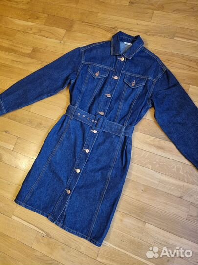 Джинсовое платье