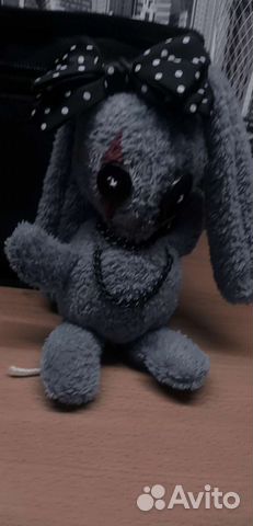 Мягкая игрушка зайка сшмтая руками