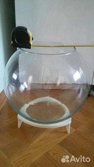 Аквариум круглый СССР 20л