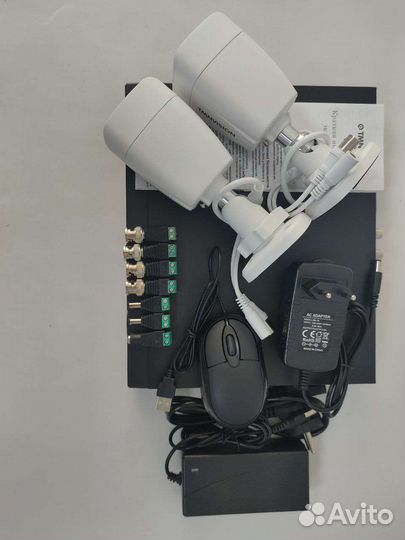 Комплект видеонаблюдения 2 уличные камеры